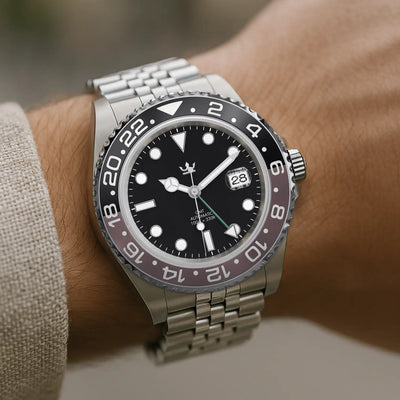 GMT Wayne Jubilee Seiko Mod Watch